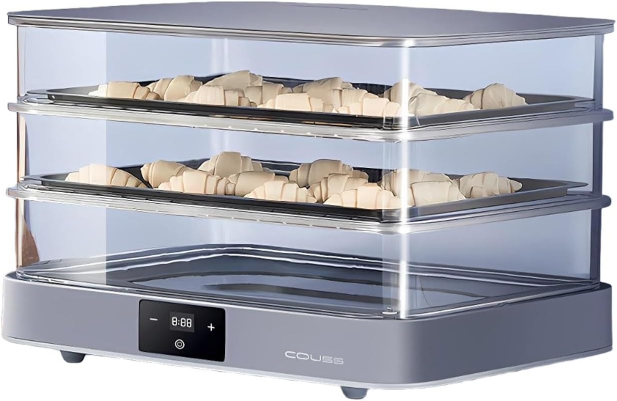 Dough Proofing Box and Fermentation Machine 40l Bread Proofer Cabinet with Automatic Humidity Control Multi Function Fermenter for Home Bakery Sourdough Proofing Chamber Yogurt Natto Fermentation