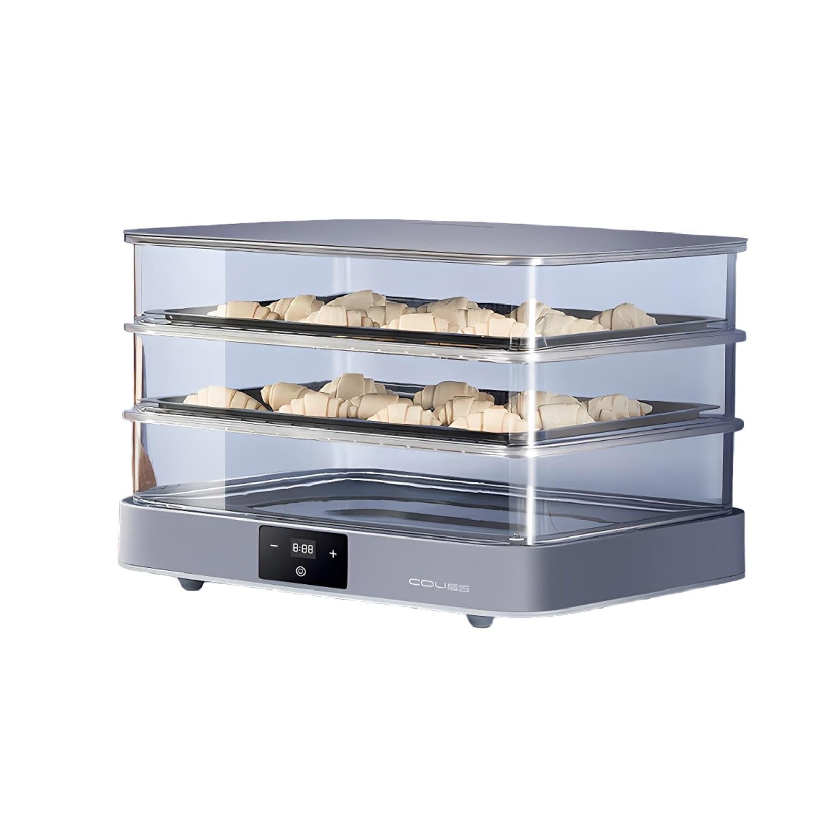 Caja De Fermentación para Pan Fermentador Eléctrico 40l Cámara De Fermentación Profesional para Pizza, Masa Madre Y Panadería Casera, Máquina De Levado con Calor Uniforme