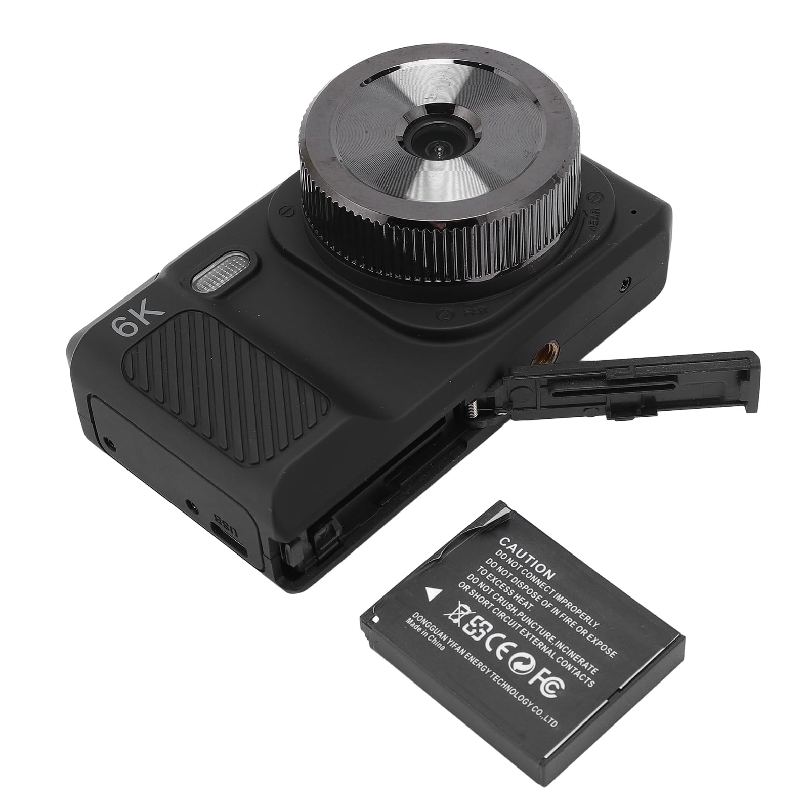 Aparat Cyfrowy, Aparat Dziecięcy 1080P Aparaty Cyfrowe 48 MP Typu „wyceluj i Zrób zdjęcie” z 16-krotnym Zoomem Cyfrowym, Automatycznym Ustawianiem Ostrości i stabilizacją Obrazu