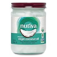 Vista 1 de Nutiva Organic Virgin Coconut Oil, 14 ounces