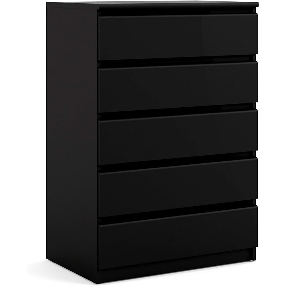36/mo Finance Tvilum 5 Drawer Chest, Black Matte Buy Now, Pay Later