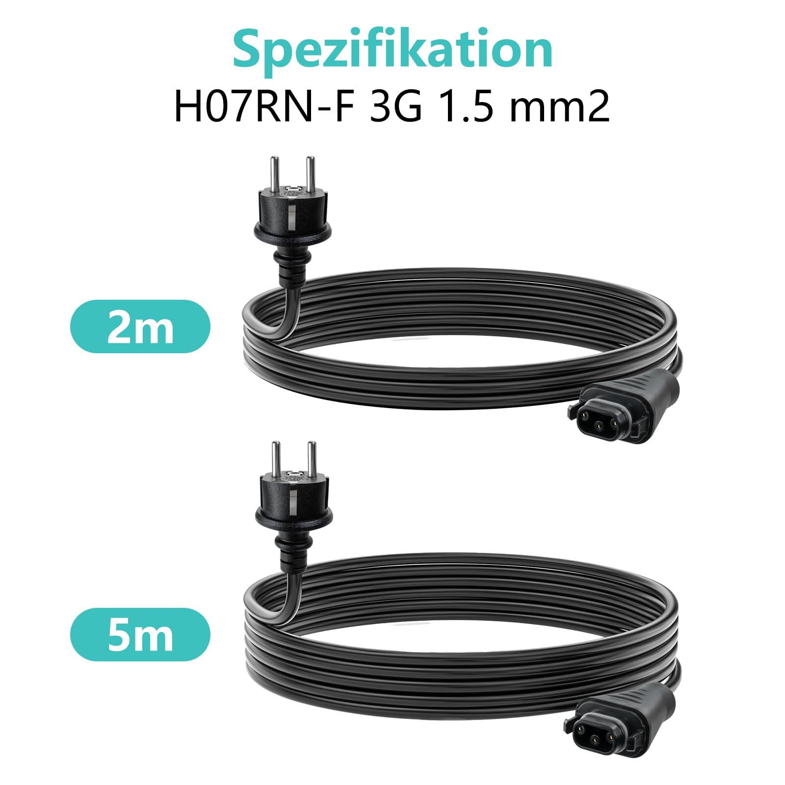 METZ CONNECT aansluitkabel M12 Male-RJ45 Male, 8-polig X-gecodeerd, 2 m
