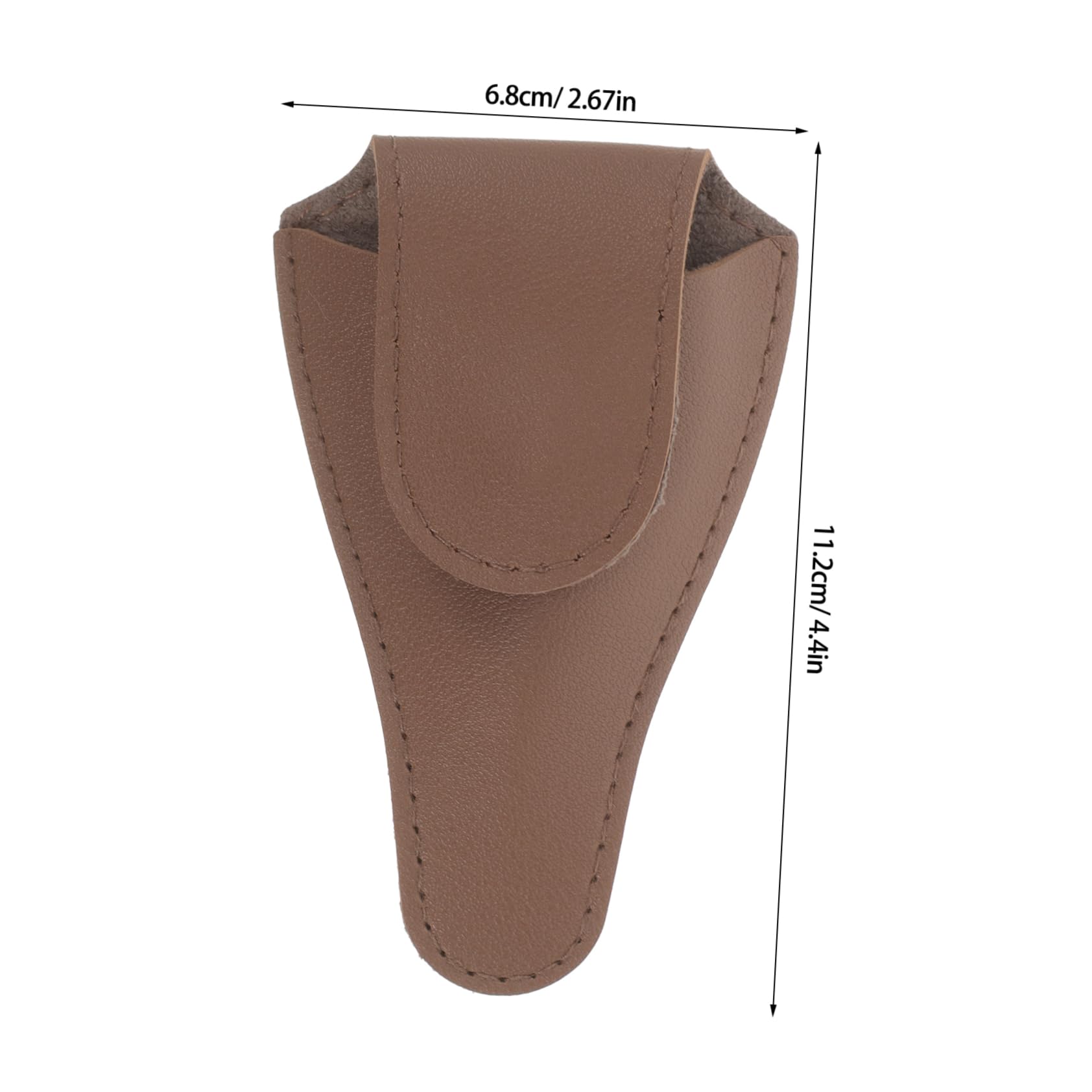 FOYTOKI Professional Cuticle Trimmer Case Cuticle Nippers Protector for Nail Care