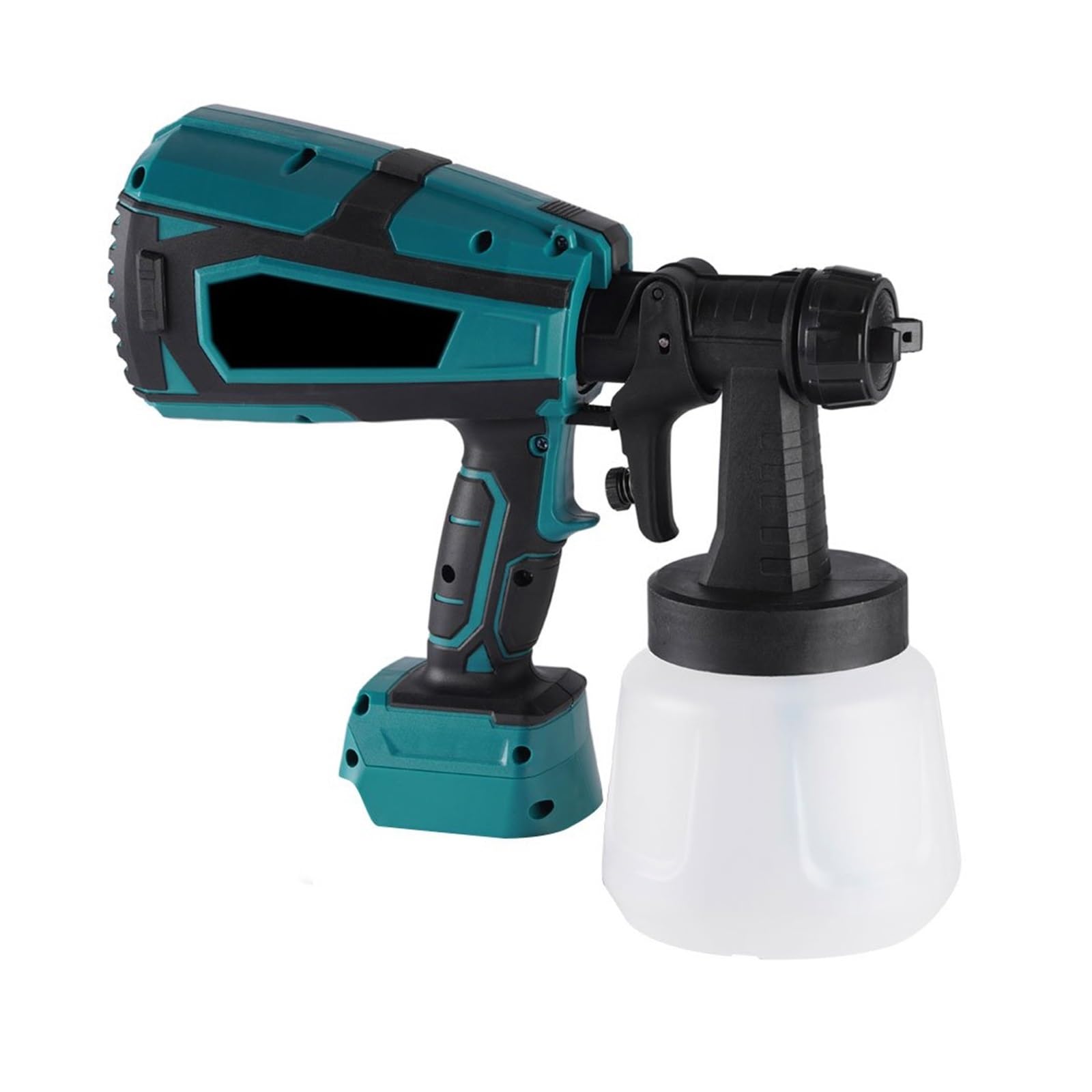 Pistolet de pulvérisation électrique 1000ML pour rénover vos vieux murs en latex 18V