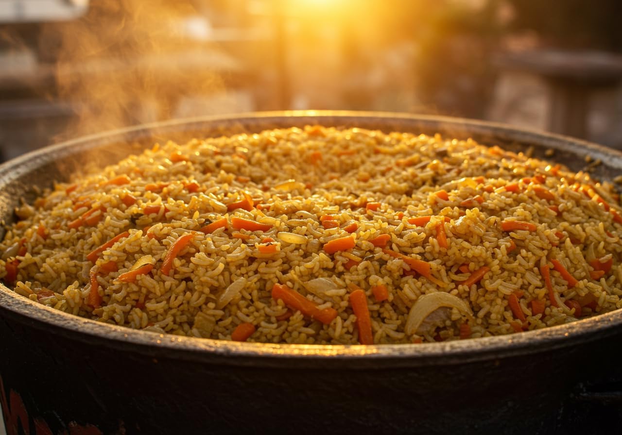 MangalGrills Cast Iron Uzbek Traditional Kazan Cauldron - 6L to 22L - Qozon Qazan Kadai Pilaf Plov Lagman Shorpa (12L-3gal)