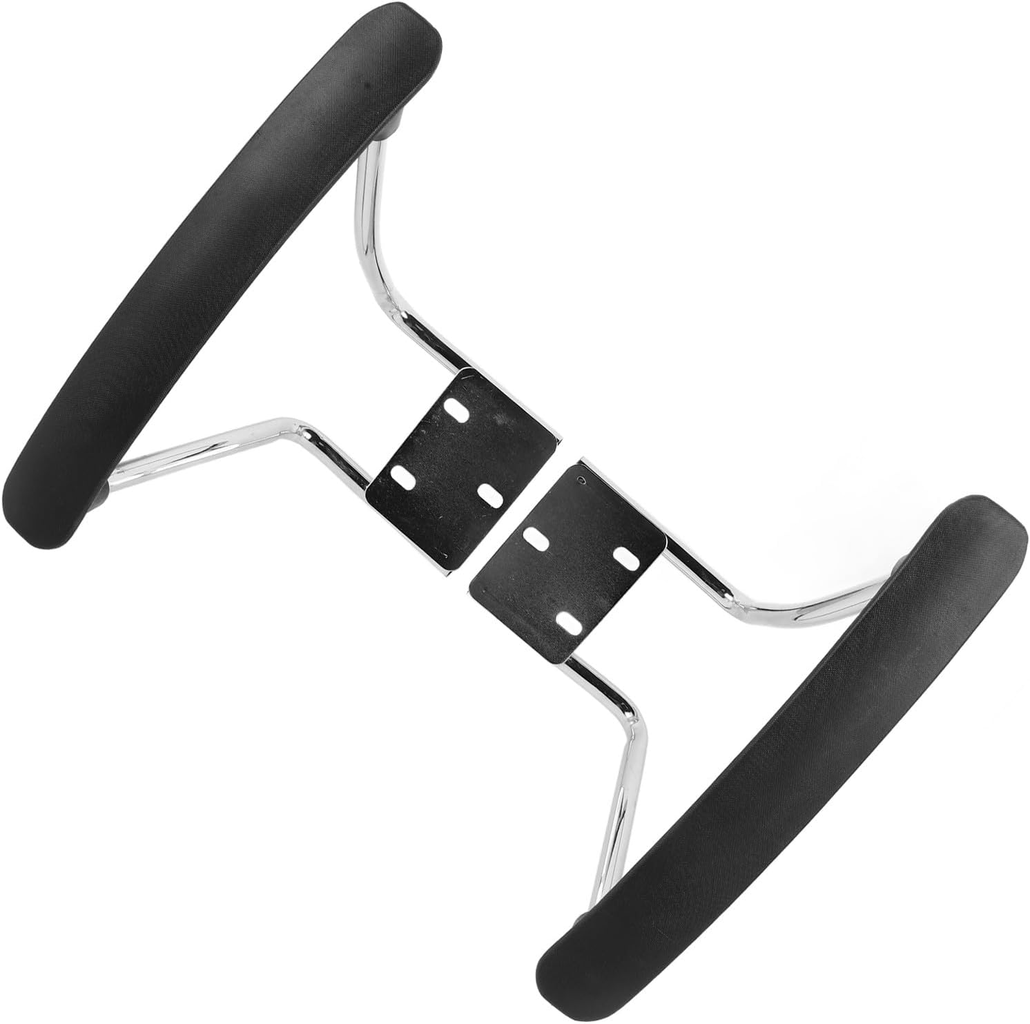 Office Chair Armrest Replacement Pads Steel Chair Arms Pair Wear-Resistant Arm Pads for Long Sitting Use