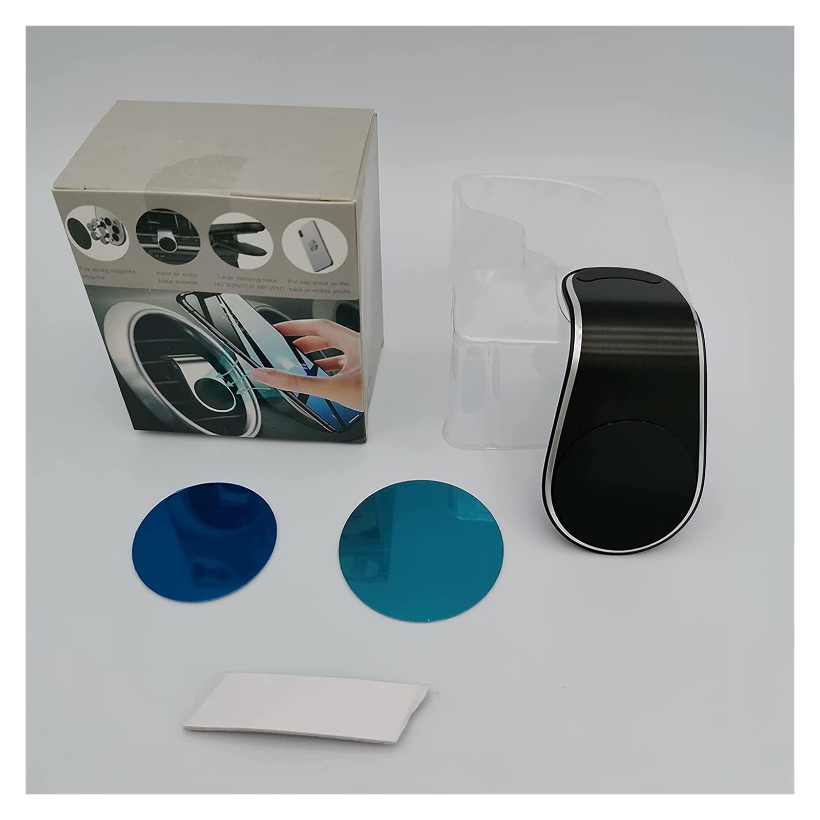 JJJ QL Soporte Magnético Universal Coche Soporte de ventilación de Aire Soporte de Soporte en Coche GPS Titular de Celular móvil Blacket for Todos los teléfonos Inteligentes