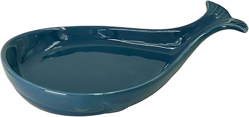 Cuchara costera de cerámica para cocina, ballena