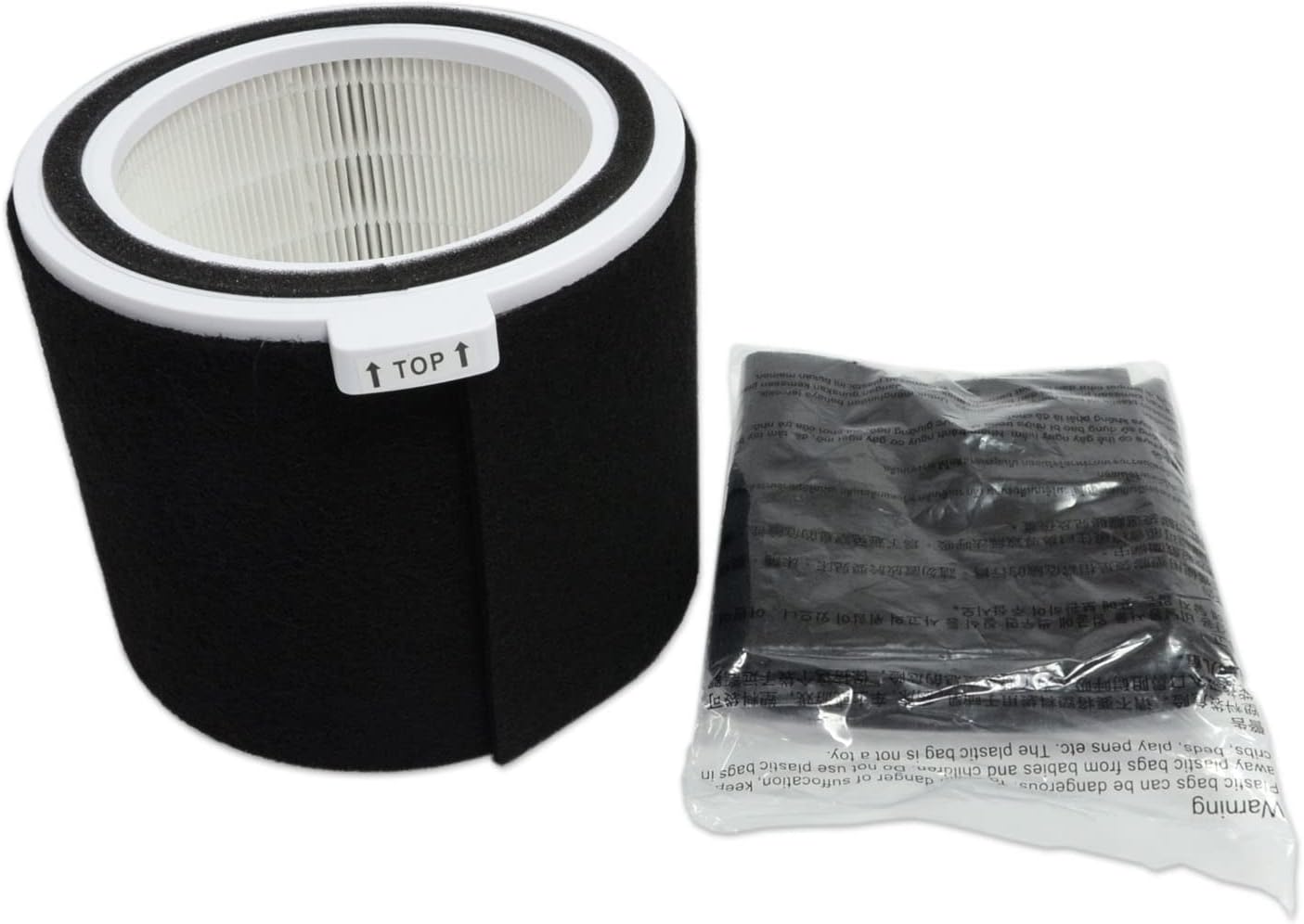 PUREBURG Replacement True HEPA Filter Kit Compatible with Honeywell HPA830 Series HEPA Air Purifier HPA830W, Part Number HRFJ830 / Filter J & HRF-AP1,H13 True HEPA + 2 Carbon Pre-Filters