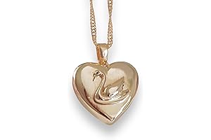 Swan Pendant: A Romantic Heart Necklace for an Unforgettable Gift
