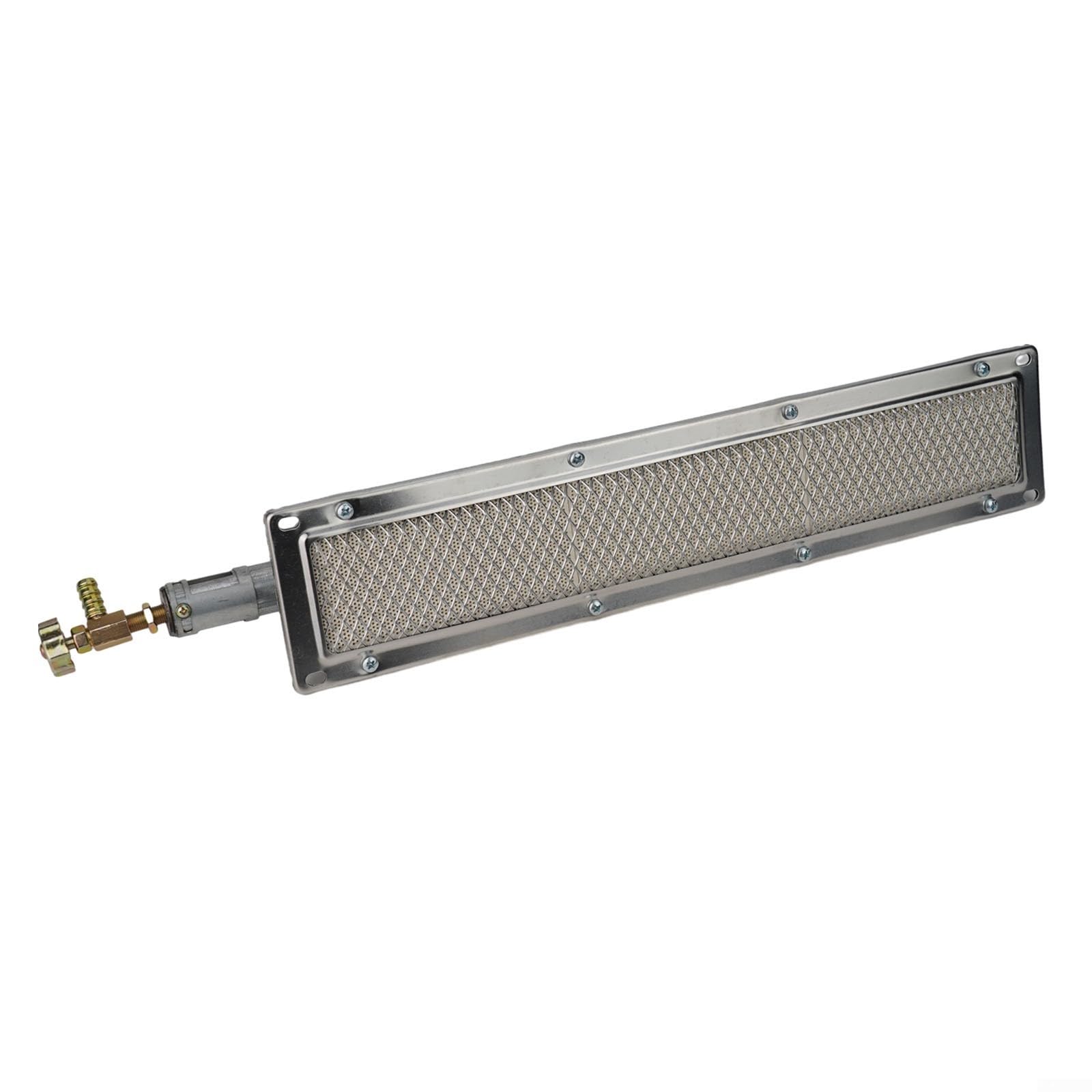Gasgrill BBQ mit Infrarot-Keramikbrenner für gleichmäßige Hitze, geeignet für Catering, Kochen im Freien, Lebensmittelverarbeitung und landwirtschaftliche Nutzung (44 x 9,5 cm)