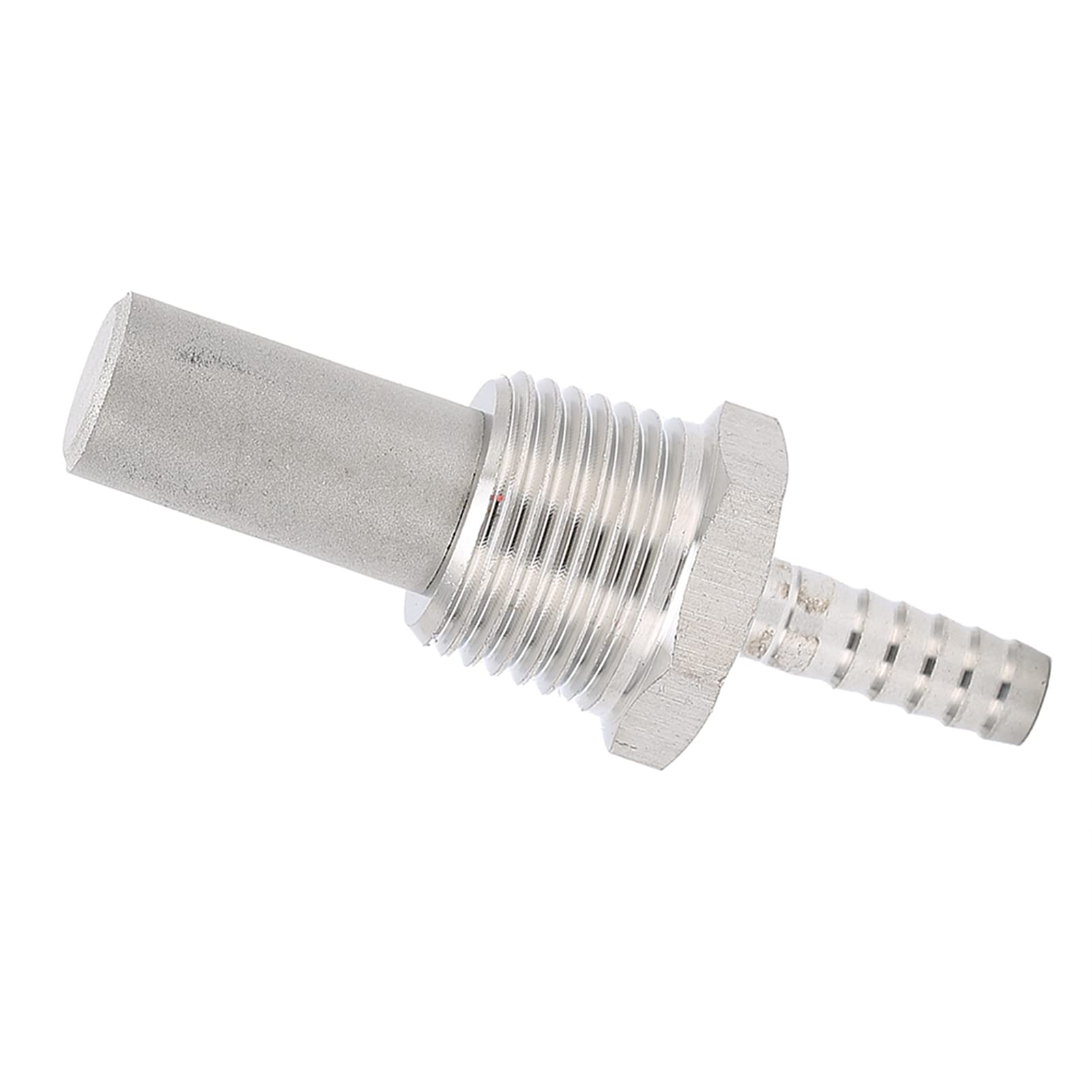 Dilwe 0.5?m Stainless Steel Aeration Stone, Oxygenation Aeration Stone, for 1/2MPT Home Brewing Bar Home Beer Tool