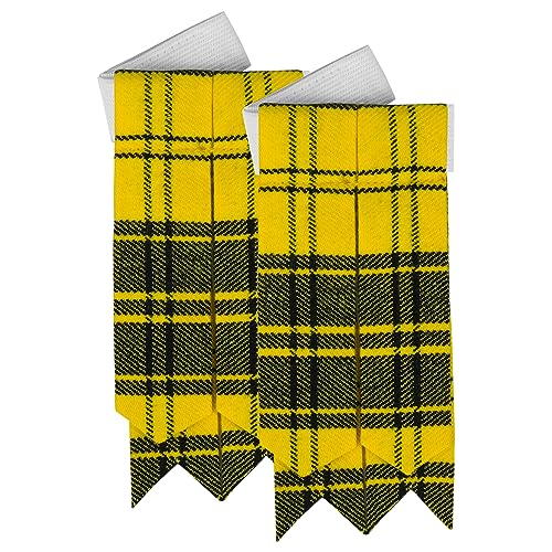 DSS KILTS Scottish Kilt Hose Flashes for Men-Socks Flashes for Men