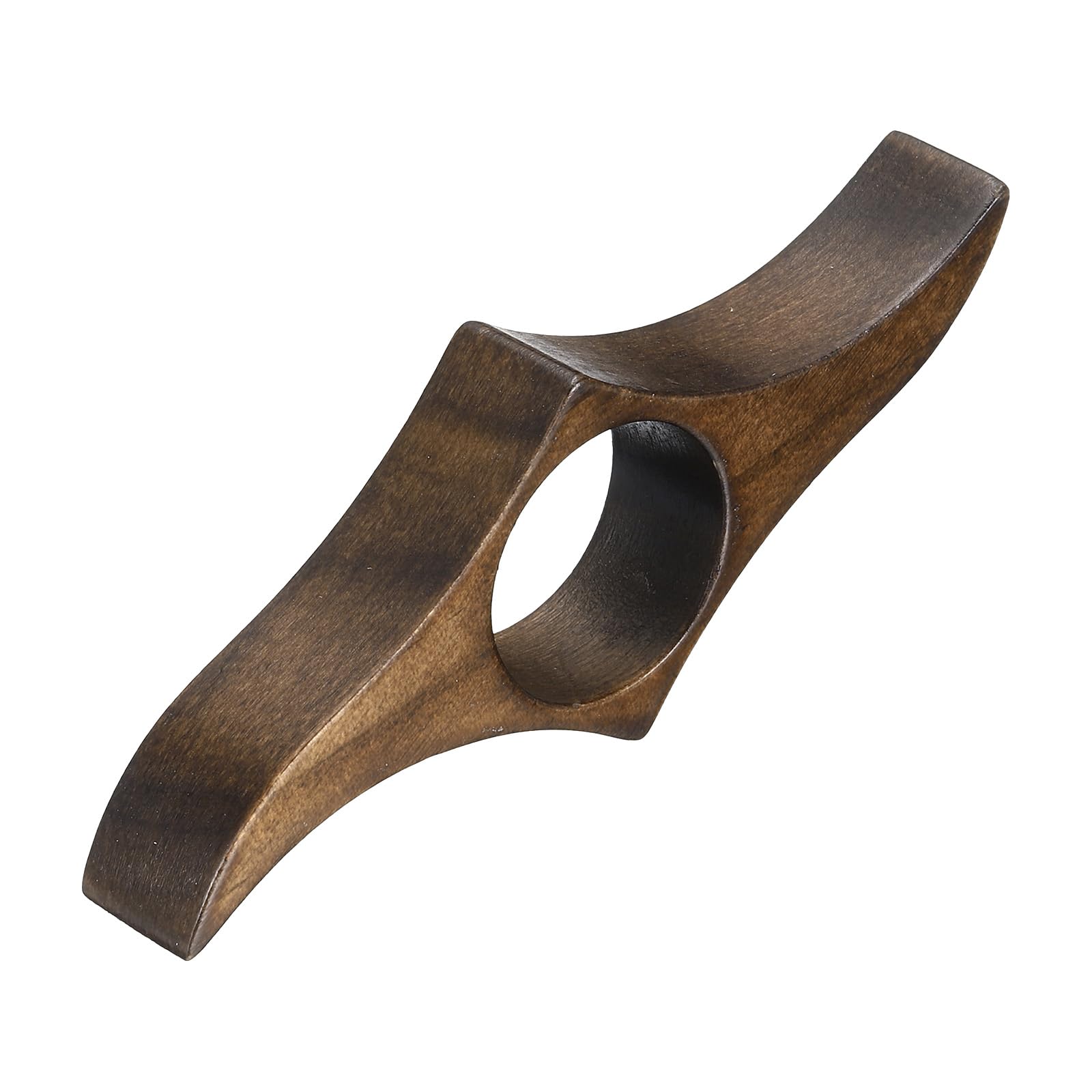 Support de page avec pouce YOKIVE en noyer marron style 2 de 2,5 cm pour lire confortablement