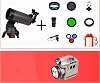 Professional Astronomical Telescope for Adults - 300x High Magnification, 1500mm HD Deep Space Viewing with Tripod & Phone Adapter