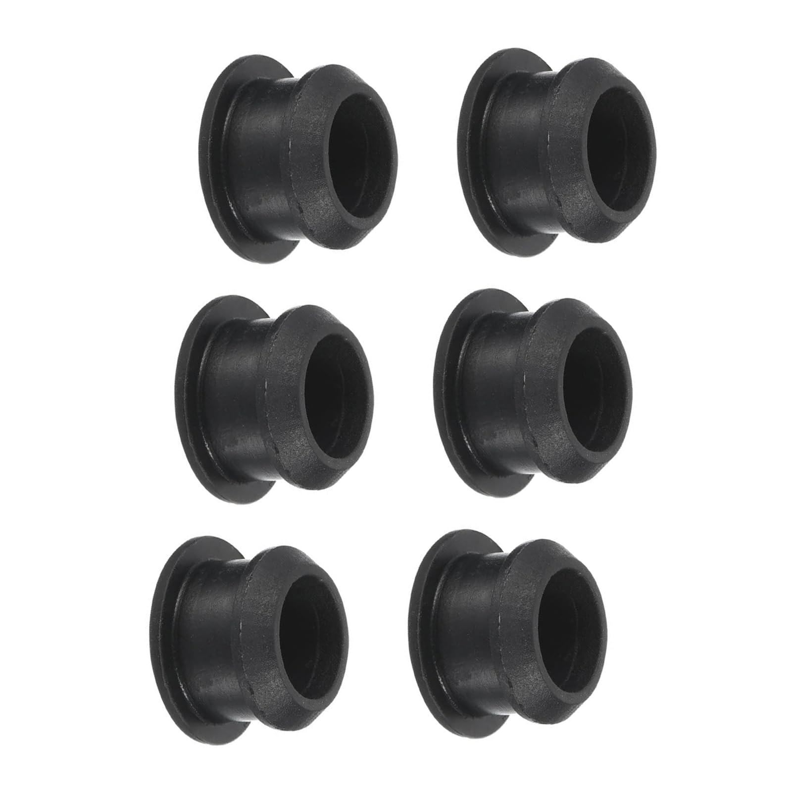 ROWORKX 13.5mm Silicone Snap-In Hole Plugs, 6PCS Rubber Blanking Plugs