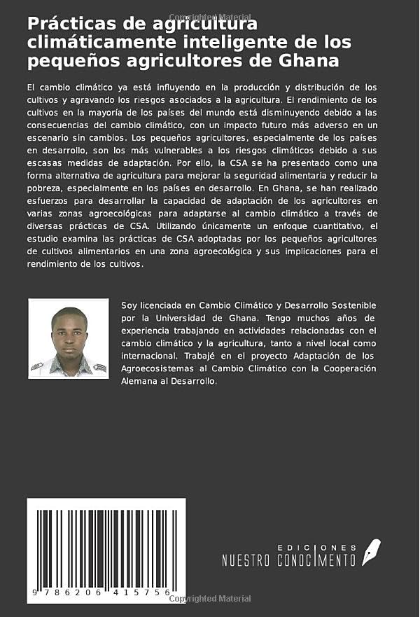 Miniatura 2 de Prácticas de agricultura climáticamente inteligente de los pequeños agricultores de Ghana (Spanish Edition)