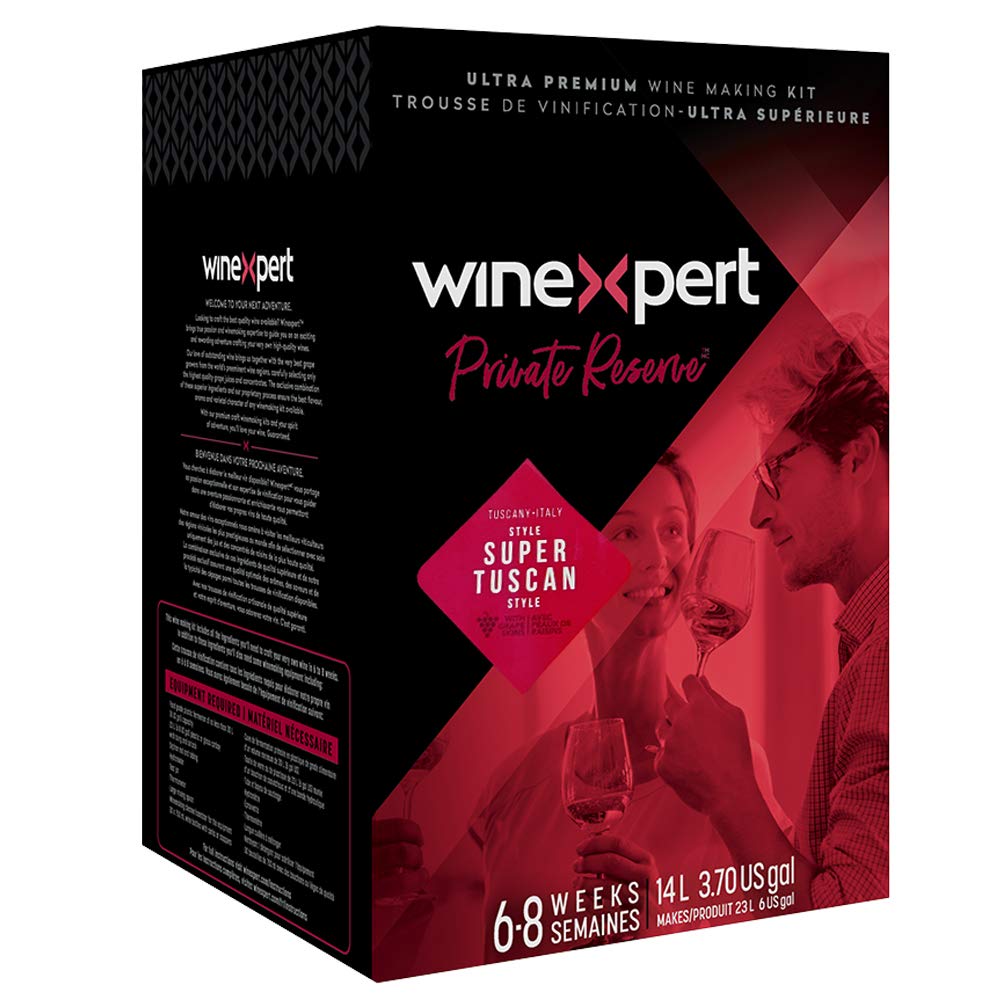 Private Reserve Tuscany, Italian Super Tuscan Wine Ingredient Kit
