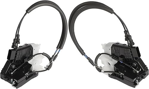 SCITOO Actuadores eléctricos para cerradura de puerta trasera izquierda+pestillo de puerta trasera derecha de repuesto para Hyundai Tucson