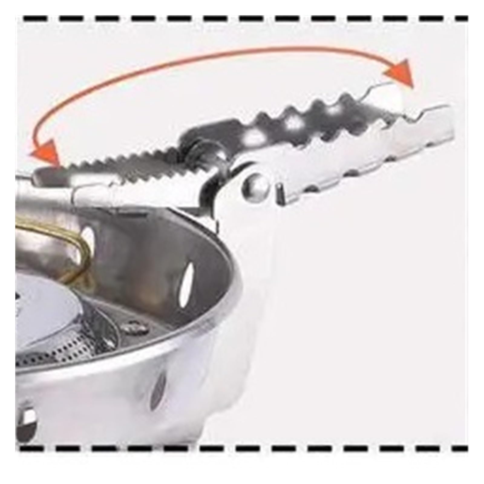 Estufa De Gas For Acampar Al Aire Libre, 4360W / 8400W, Quemador Plegable Portátil, A Prueba Viento For Picnic Y Acampada, Cocina Campamento FáCil De Cocinar(69A)