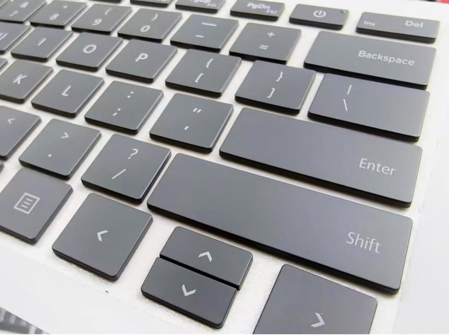 Laptop US Keyboard Keycap Keys Caps Replacement for Microsoft Surface Laptop 3/4/5/6 13.5'' 15'' 1867 1868 1872 1873 1950 1951 1953 1958 1959 1978 1979 (Grey)