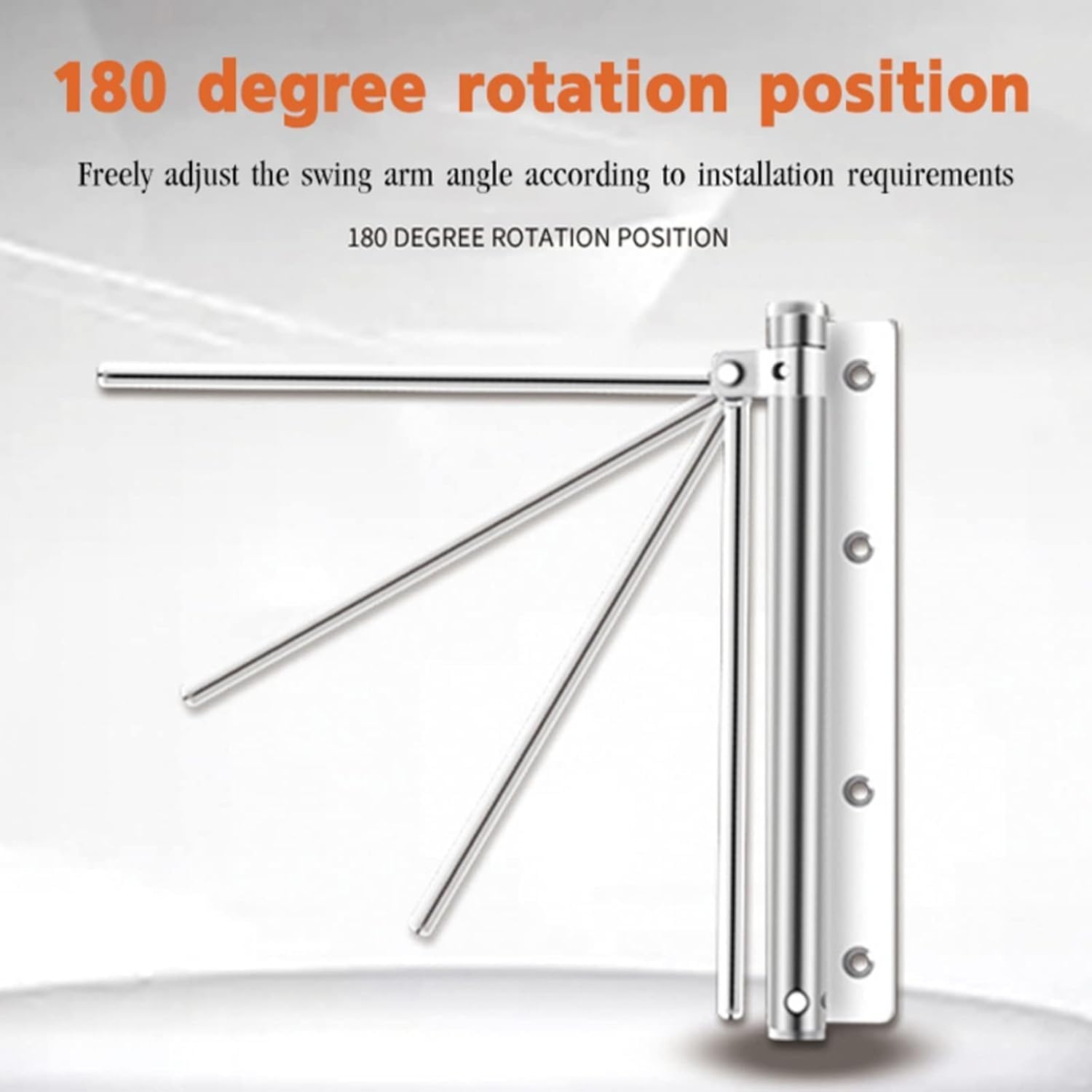 Outdazzle- Automatic Door Closer | Spring Door Closer | doorcloser for Home | Automatic Door Closure |Adjustable Spring Storm DoorCloser Heavy Duty with Allen Key and Screws 4