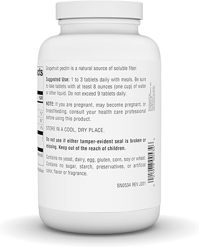 Miniatura 3 de source naturalstoronja pectina, 1000mg, 240tabletas