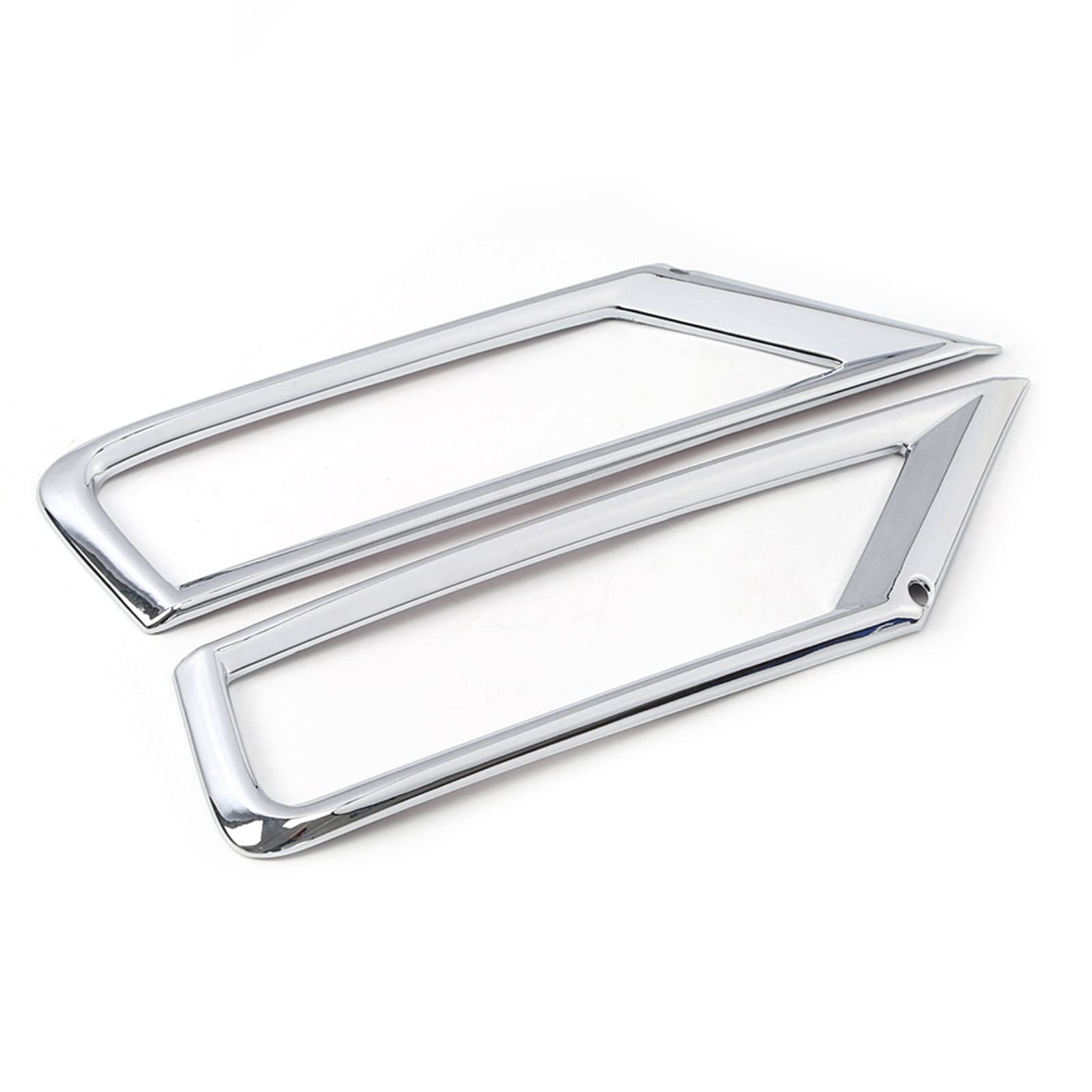 Chrome avant antibrouillard pour VW Tiguan MK2 2017-2019 : cadre élégant style B