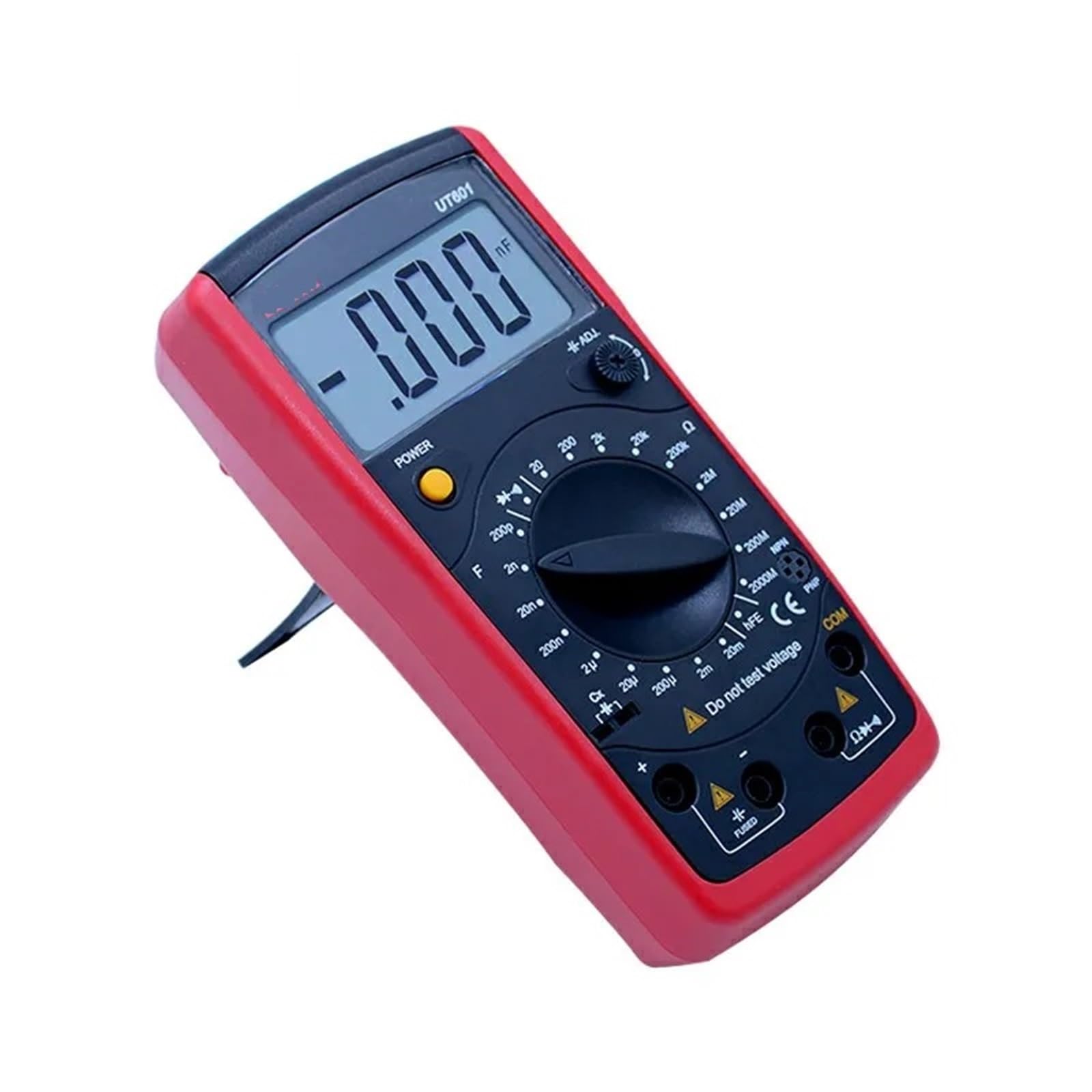 Multimetr cyfrowy, UT601 Indukcyjność Pojemność Mierniki 1999 Wyświetlacz LCR Dioda Manual Zakres Tester Rezystancji Wszechstronne możliwości pomiarowe