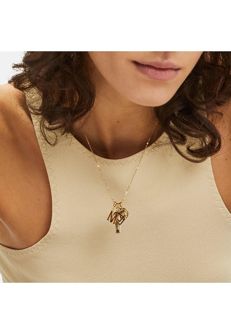 LIEBESKIND BERLIN Charms Collection – Charms-Ketten und Anhänger aus Edelstahl in Gold – Personalisiere Dein Schmuckstück - Geschenkidee