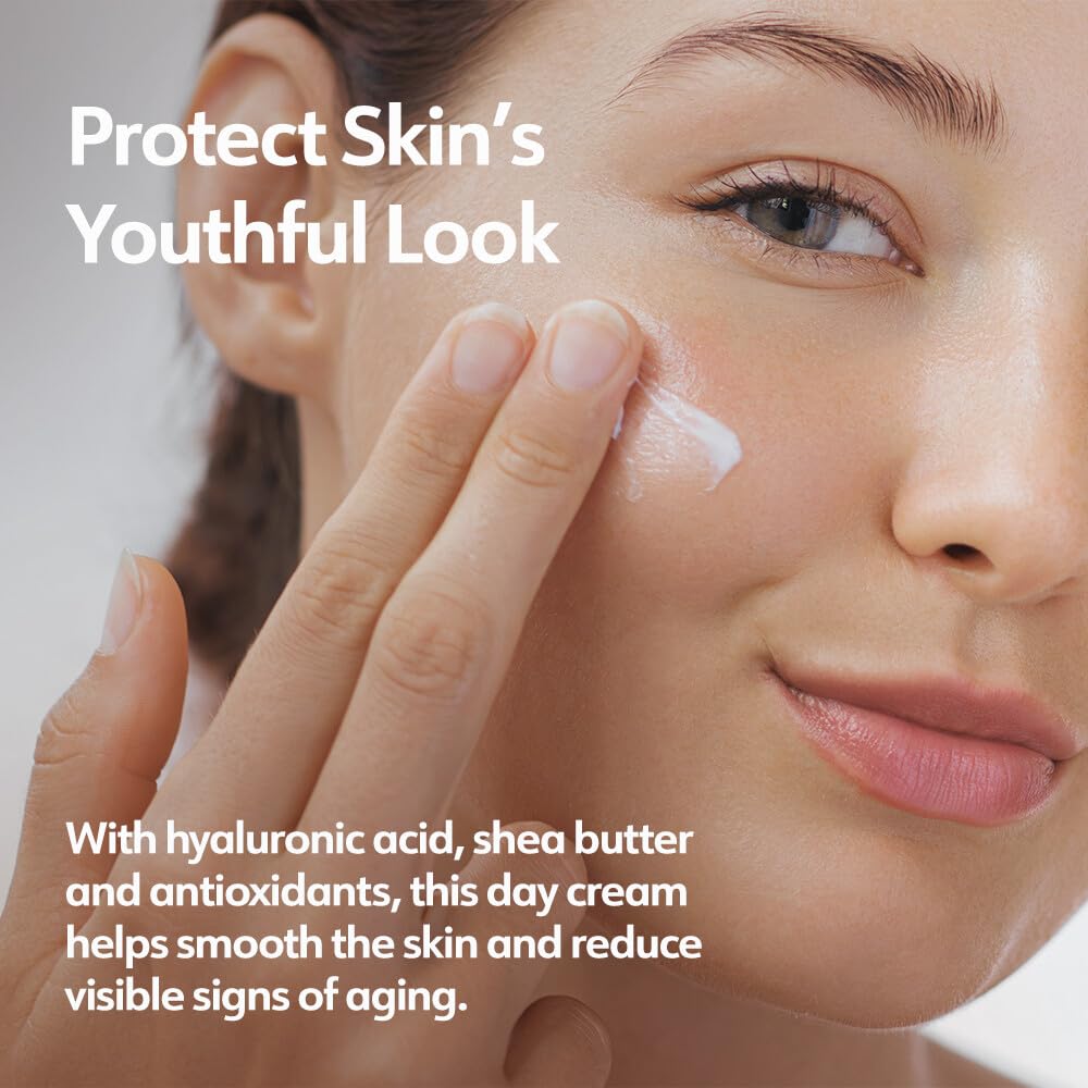 BioLove Ultra-Hydrating Day Neck Women Face Lotion Cream Care Beauty Face Moisturizer,Hyaluronic Acid, Collagen, Improves Elasticity Prevents Dryness – 50 g (1.7 oz Size Characteristic Canada Made