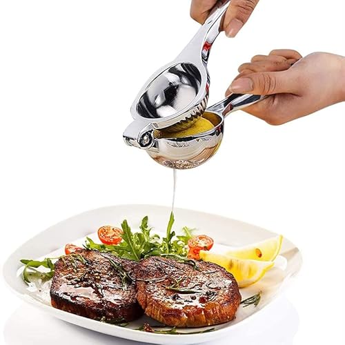 lemon Squeezer, Lemon Juicer, Heavy Duty Citrus Juicer, Meta