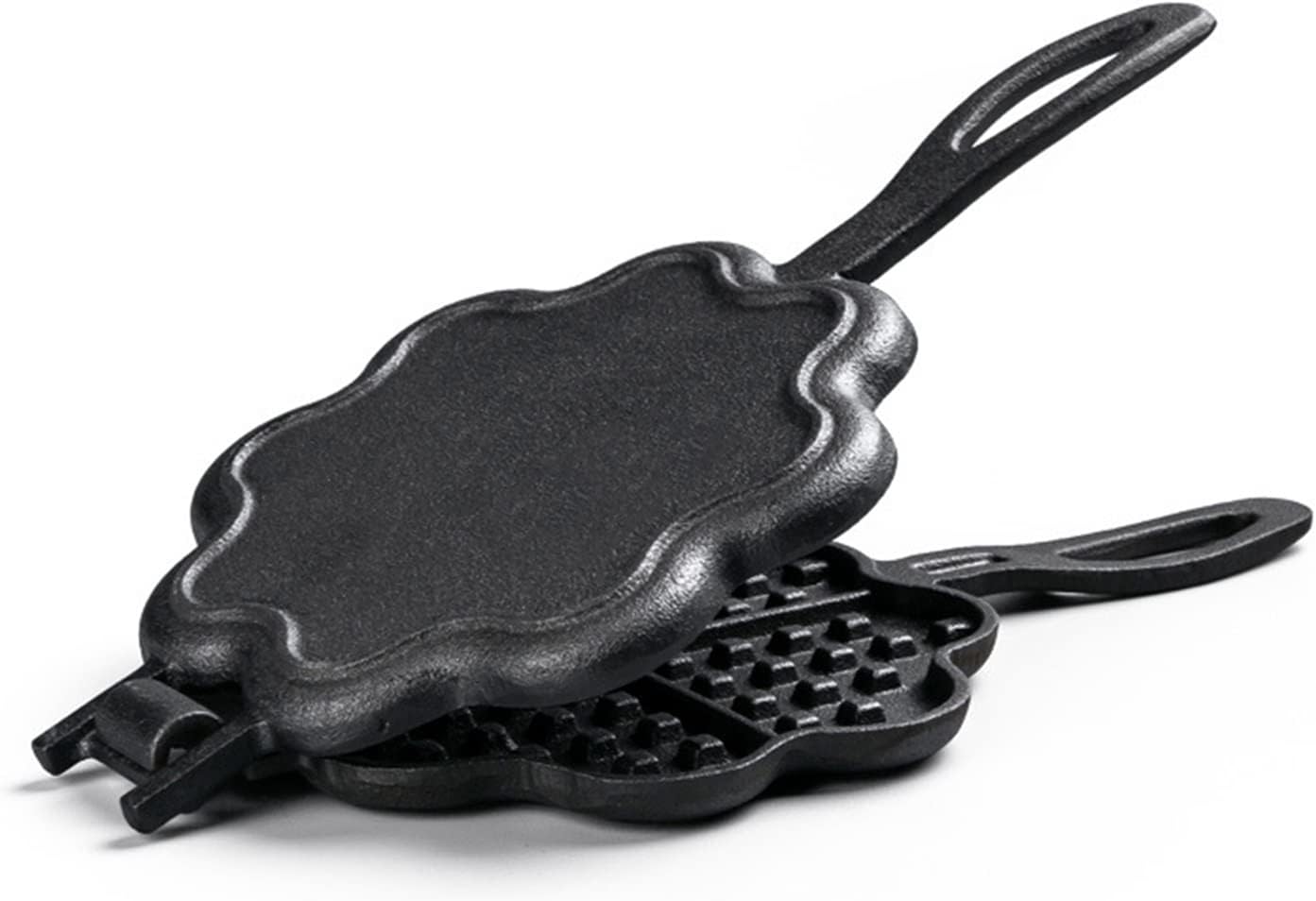 ストーブトップワッフルアイロン 鋳鉄ワッ