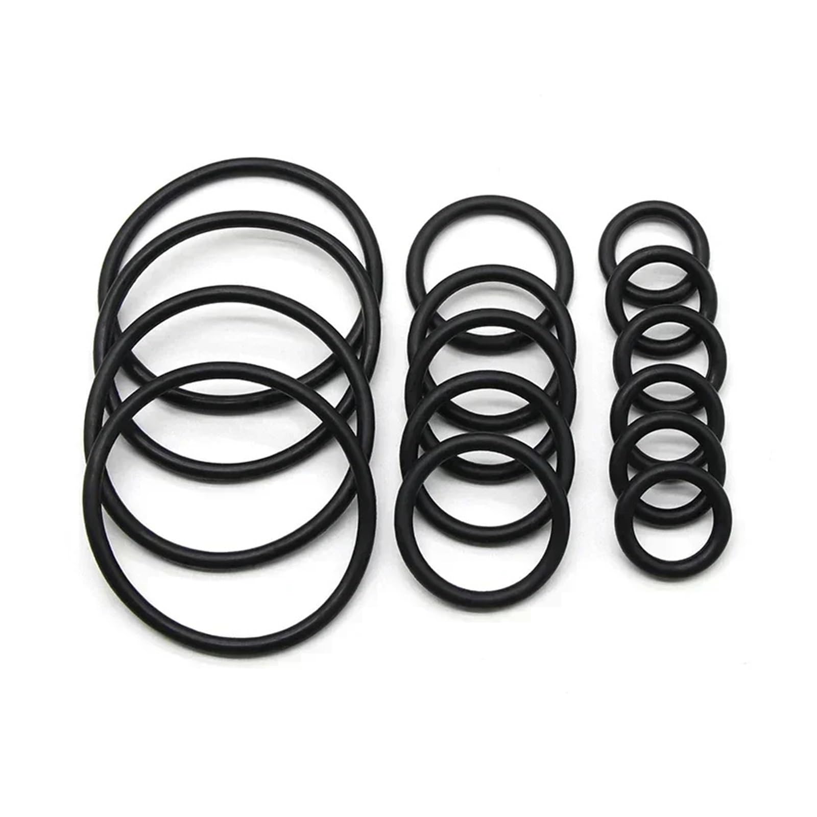 Juntas tóricas de caucho NBR negro, espesor la arandela CS 3,0 mm, diámetro exterior 9 a 210, resistentes al aceite y desgaste(OD 105mm ID 99mm)