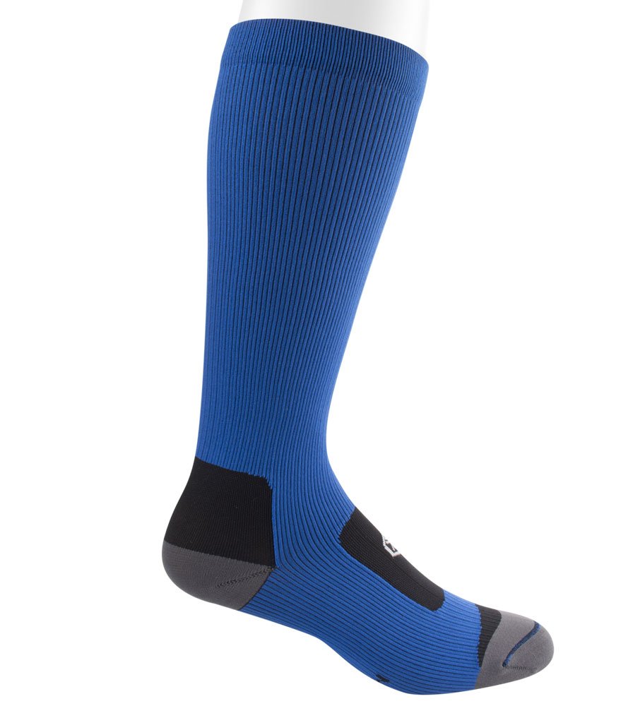 AERO|TECH|DESIGNS | Compression Socks | 12 Inch Mid-Calf Length | Adult Unisex | Medium | Royal