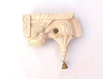 Mermaid collections Wall hanging Corbel Bracket Pearl White color used for hanging lamp Vintage Wooden Home Decor