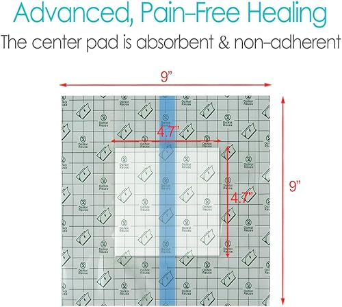 Miniatura 4 de Funda de ducha de ostomía impermeable de 9 x 9 pulgadas (paquete de 25), bolsa de ostomía, protector de ducha, protector de ducha de estomía,