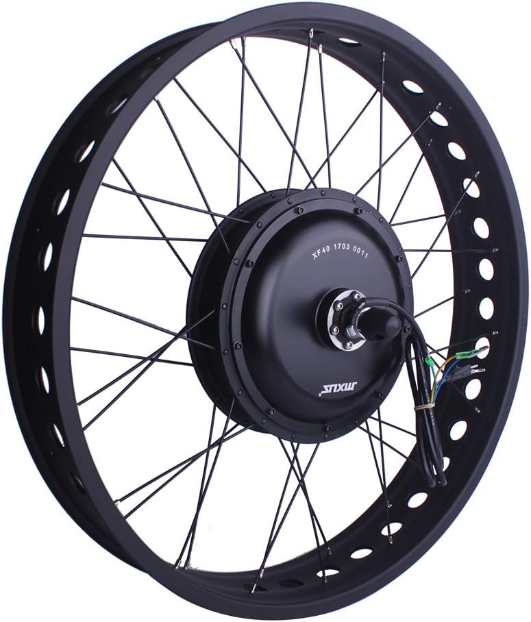 ZOOMPOWER 48V 500W Fat bike e-bike kit Electric bike conversion kit motor 26" wheel MXUS brand XF40