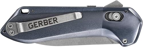 Miniatura 8 de Gerber Highbrow Compact, Pocket Knife with Assisted Open, Serrated Edge Blade, Black