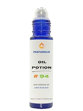 Oil Potion # 94 Our Version of Love in Black Unisex Uncut Grade A Fragrance Body Oil Concentrated Long Lasting Roll-On 10ml / 0.33 oz