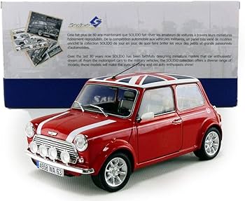 Amazon.com: solido 421184470 1:18 Mini Cooper Sport Pack-Red with