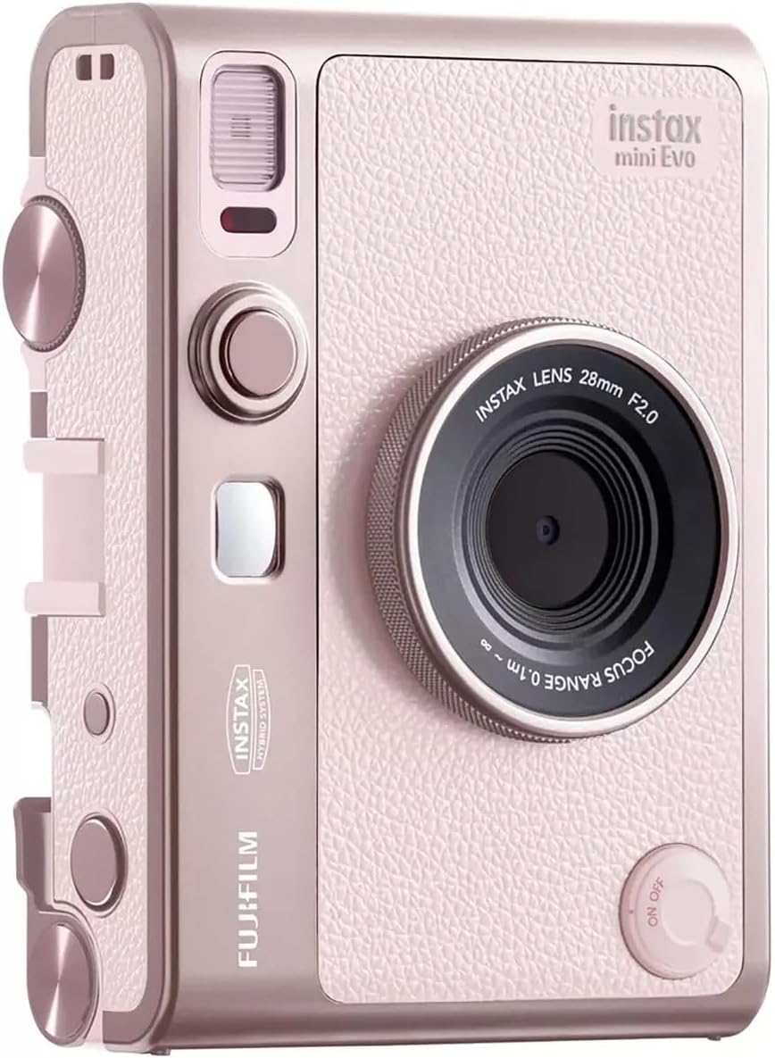 Fujifilm Instax Mini EVO Instant Camera (Pink)