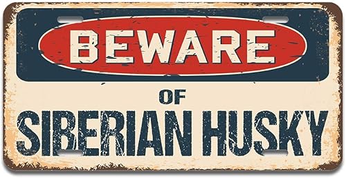 Miniatura 12 de SignMission Beware of Simmental Cattle - Placa de matrícula de aluminio de 12 x 6 pulgadas, se adapta a cualquier automóvil, camión, SUV, RV