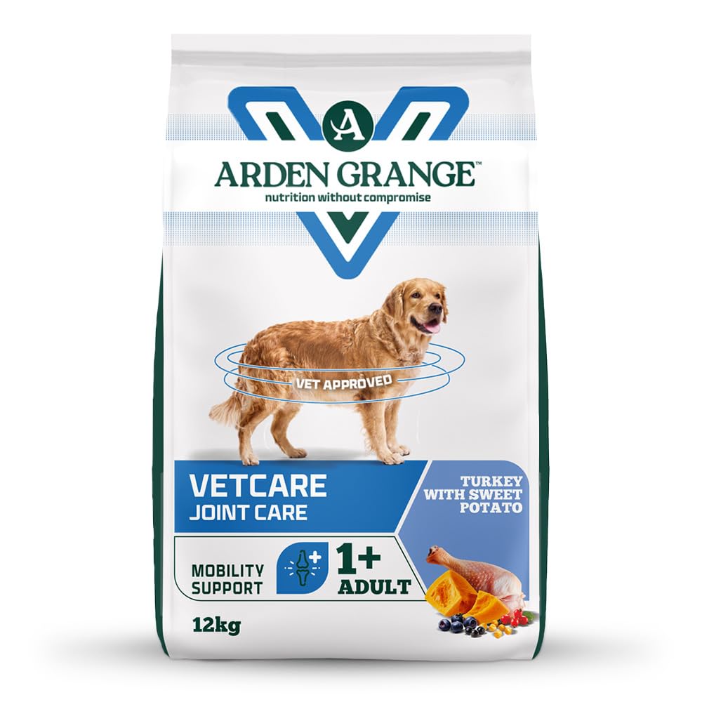 Arden Grange VetCare Joint Care Adult Dry Dog Food - Turkey with Sweet Potato (12kg)