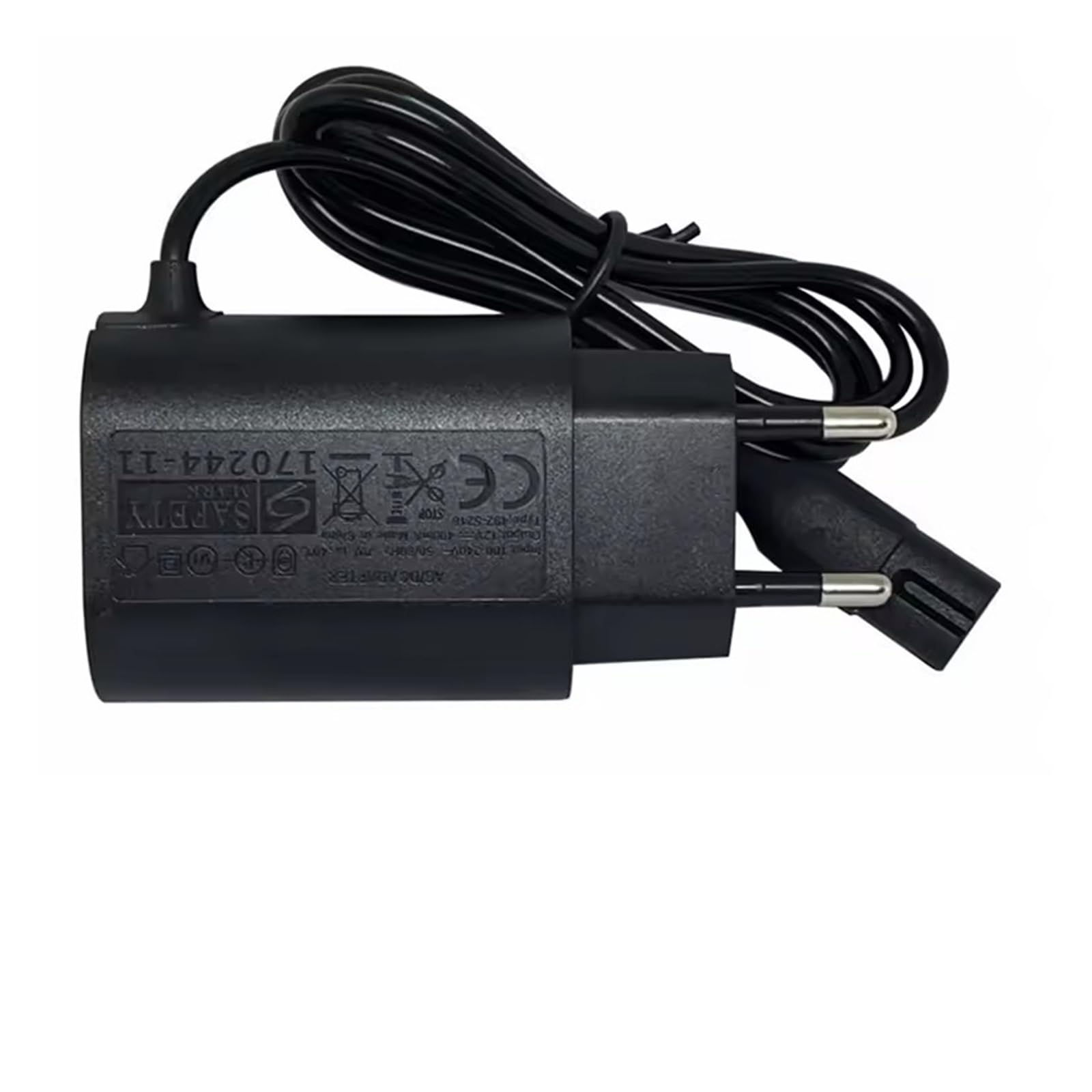 caricatore di rasatura della sostituzione applicabile di 12V 0.4A, adattatore del caricatore del rasoio elettrico di serie S3 S5 S7 S8 S9