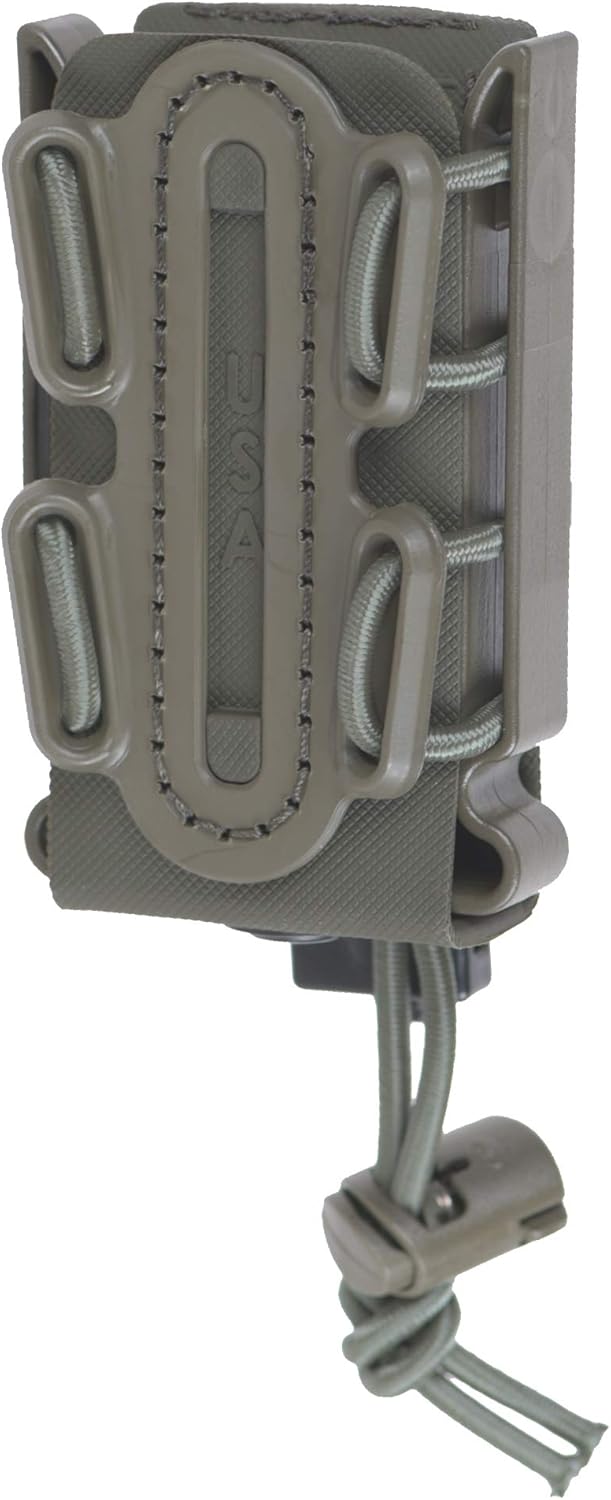 Soft Shell Scorpion -Short- Pistol Mag Carrier with P2 Operator Belt Mount Clip