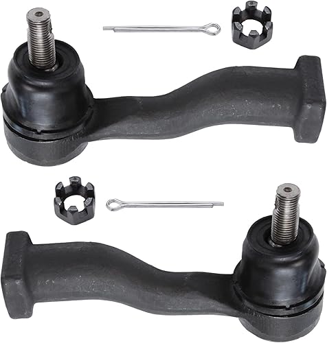 Detroit Axle - Par de barras de acoplamiento exteriores delanteras para Kia Sportage 1995-2002 1996 1997 1998 1999 2000 2001 2 Reemplazo de
