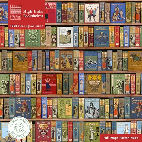 Bodleian Library: High Jinks Bookshelves Jigsaw (1000-piece 