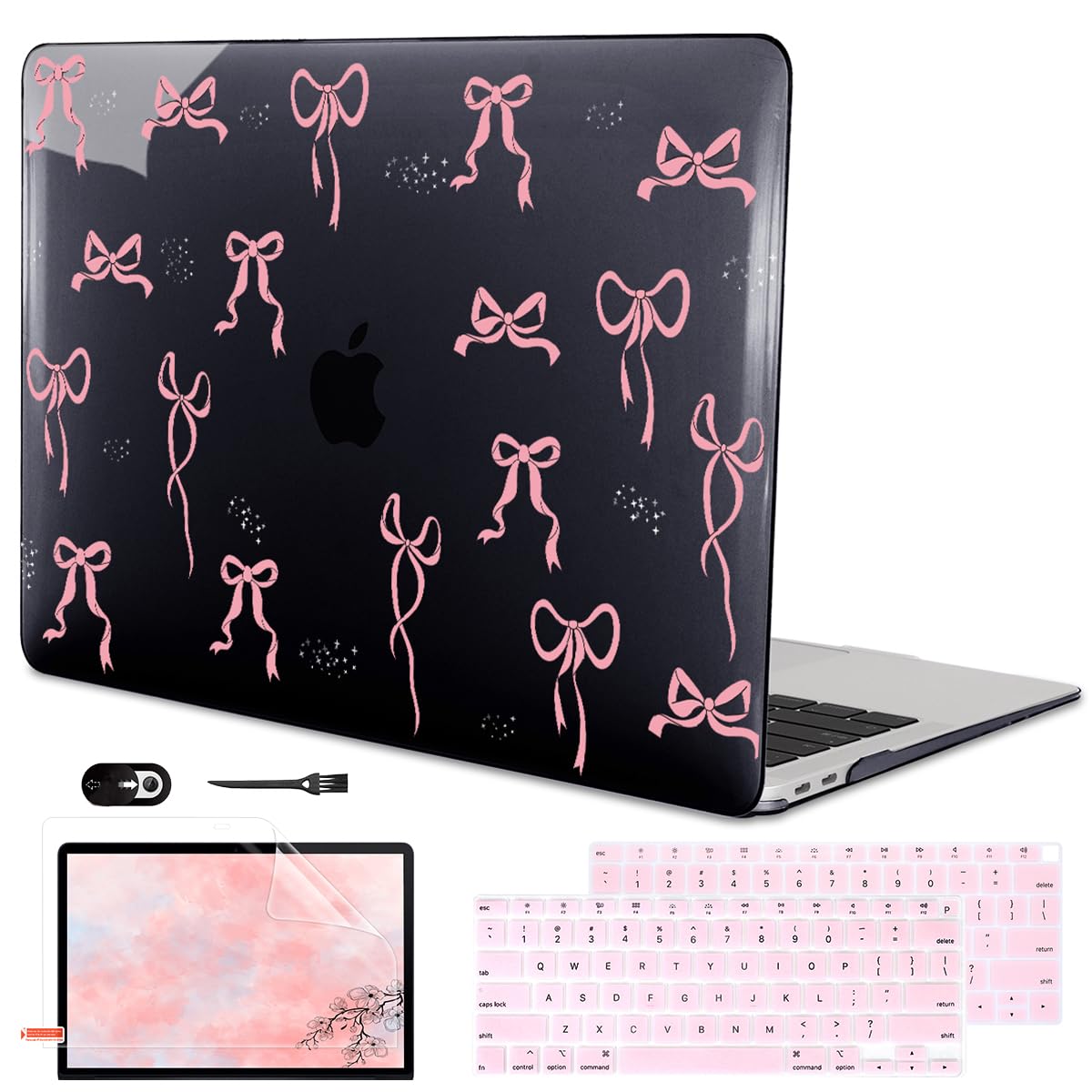 LCMOCICO for MacBook Air 13 inch Case 2021 2020 2019 2018 Release M1 A2337 A2179 A1932, Pritned Pattern Plastic Hard Case Cover for MacBook Air 13 M1