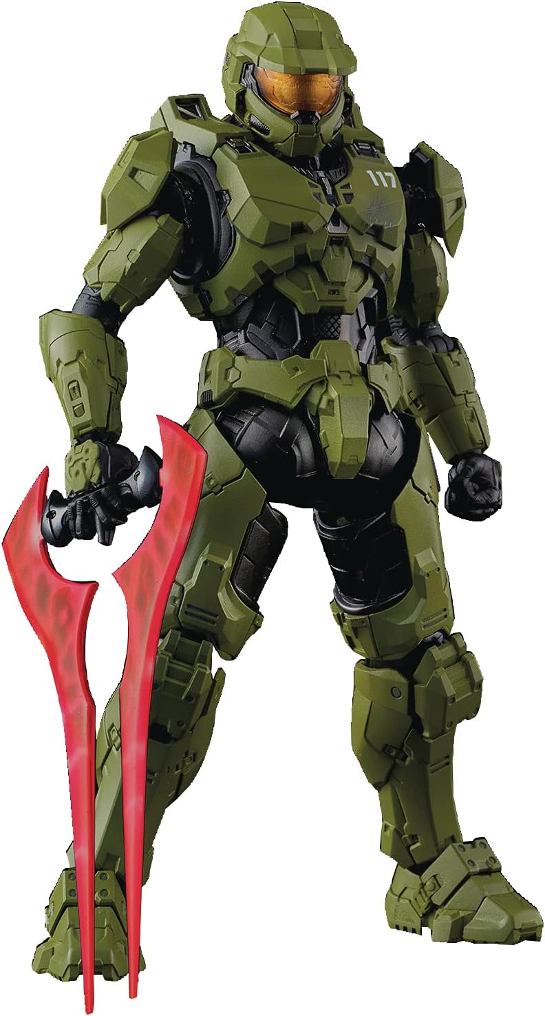 1000 Toys Halo Infinite: Master Chief Mjolnir MK VI [GEN 3] PX Edition 1:12 Scale Action Figure, Multicolor